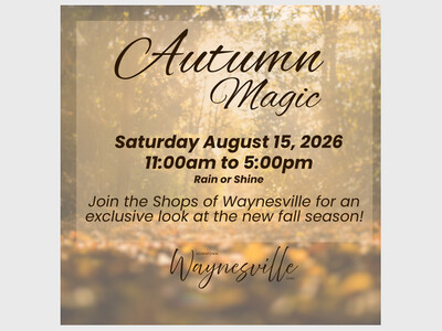 Autumn Magic the Waynesville Shops Fall Open House