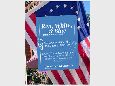 Red, White & Blue Annual Sale