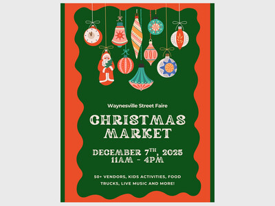 Waynesville Street Faire - Christmas Market - Bazaar