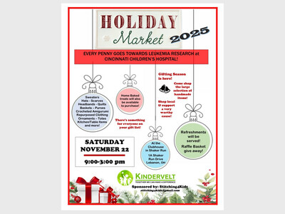 Holiday Market / Stitching 4 kids