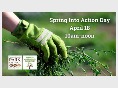 Spring Into Action Day with Warren County Park District