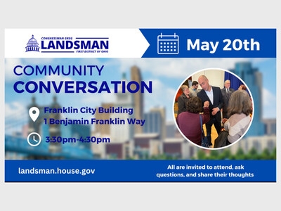 Congressman Greg Landsman Community Conversation