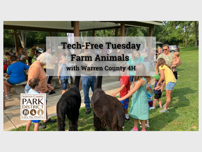 Tech-Free Tuesday: Farm Animals with Warren County 4H