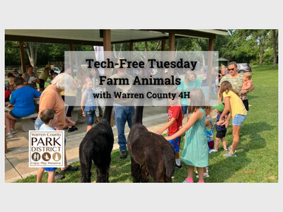 Tech-Free Tuesday: Farm Animals with Warren County 4H